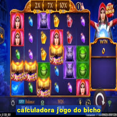 calculadora jogo do bicho